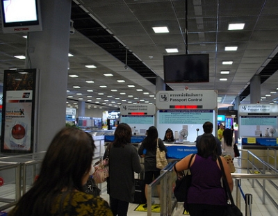 passport control thailand